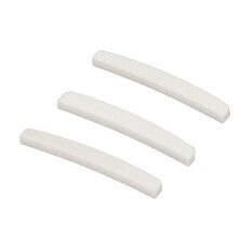 3 pièces de sillets en os, de forme arc, à fentes pré-taillées, 43 3,2 5 mm, pour 6 cordes