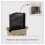 Stanton 4 Panel Folding Fire Screen Guard Black 6