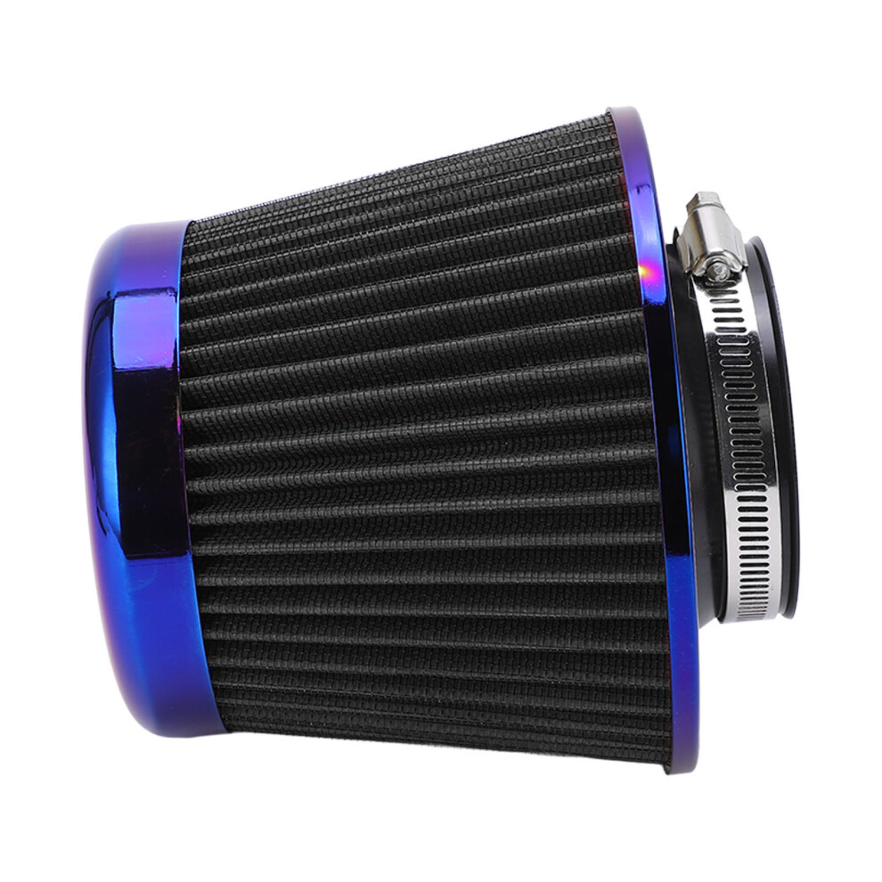 3In/76Mm Reusable Cone Intake Air Filter For Cars High Performance Black 9461332923275