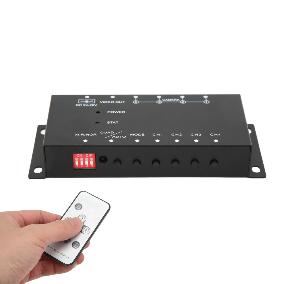 4 Channel Mobile Video Splitter 720P For Marine Vehicles Buses Trucks Yachts 8781332923299
