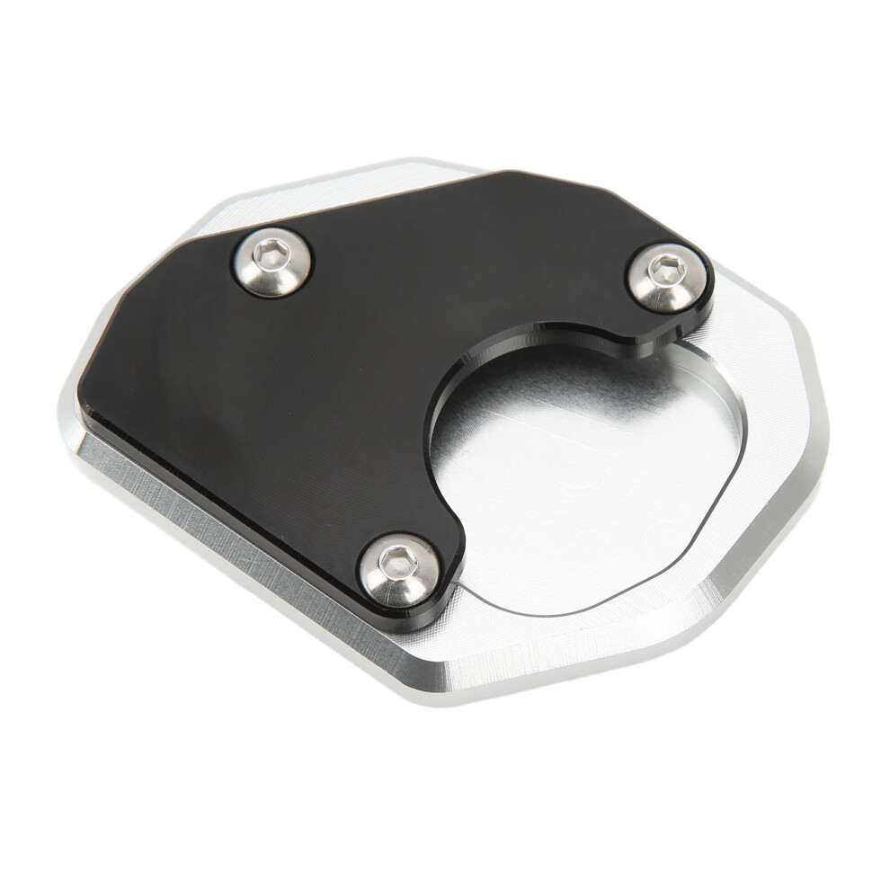 Aluminum Motorcycle Kickstand Extender Plate For Trident 660 2021+ Black 8781332923527
