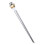 Boiler Wasserstands-Sonde Sensor Messstab 3-polig PTFE Messing Edelstahl 11