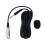 Microfono a collo d'oca 41cm 2xAA XLR Argento 9