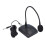 Microfono a collo d'oca 41cm 2xAA XLR Argento 15