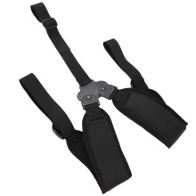 Cinghia in nylon per borsa da golf - 222 g, 43 cm 10 cm, nero
