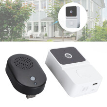 Professionelle HD 1080P Video-Türklingel-Kamera mit KI-Bewegungserkennung Nachtsicht 2,4G Smart WiFi Türklingel für Innen- und Außenbereich