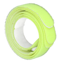 3 Stück Tennis-Schlägerkopfrahmen Schutzband aus Nylon mit selbstklebendem Haken-und-Schlaufe-Verschluss, Schutzband für Tennisschläger, fl