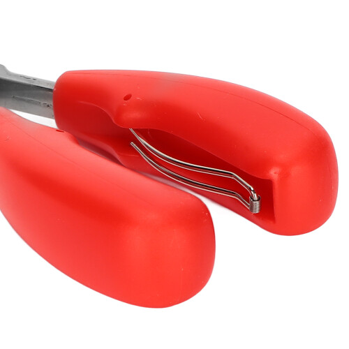 Multifunctional Piglets Teeth Clipper - Red Stainless Steel & Plastic 2