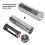 Tester per uova LED Candler 3x AAA Argento, Compatto 10