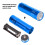 Lampe LED bleue pour le candling des œufs - 3 piles AAA 6
