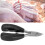 Pinza para dientes de cerdo acero inoxidable negro/plástico 15