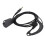 G Shape 3,5 mm Ohrhaken-Earpiece Schwarz, iOS/Android 5