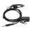 G Shape 3,5 mm Ohrhaken-Earpiece Schwarz, iOS/Android 1