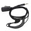 G Shape 3,5 mm Ohrhaken-Earpiece Schwarz, iOS/Android 12