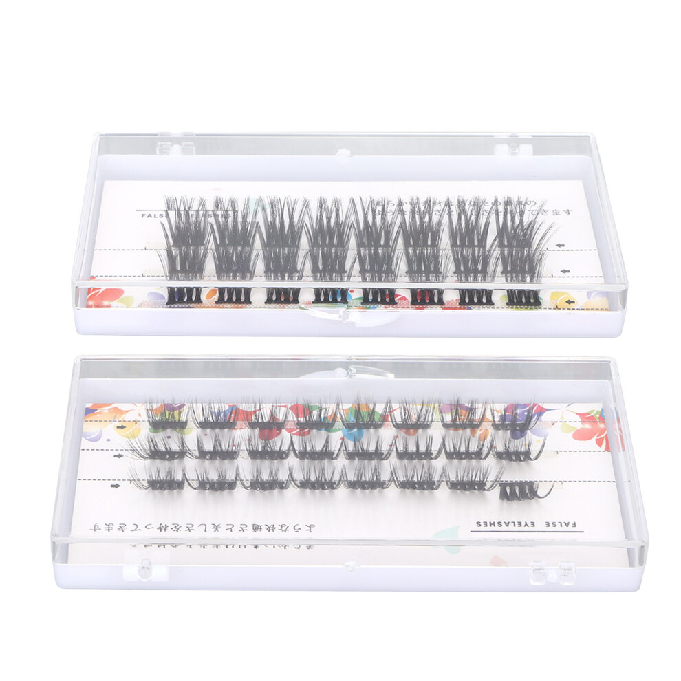 14mm Curly Fluffy 3D Fake Individual Eyelashes for Extension