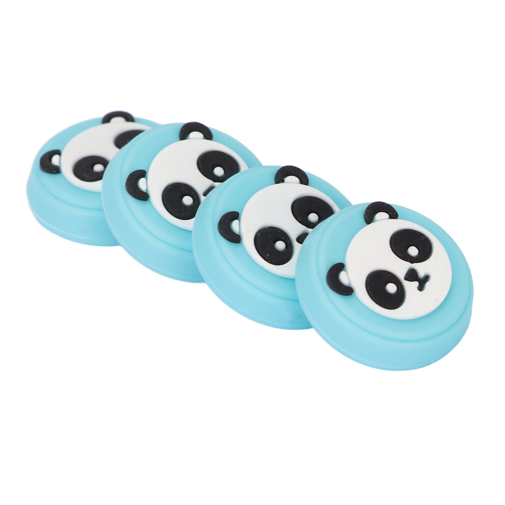 4Pcs Silicone Thumb Grip Caps For Ps5 & Xbox Controllers Blue 6951332932764