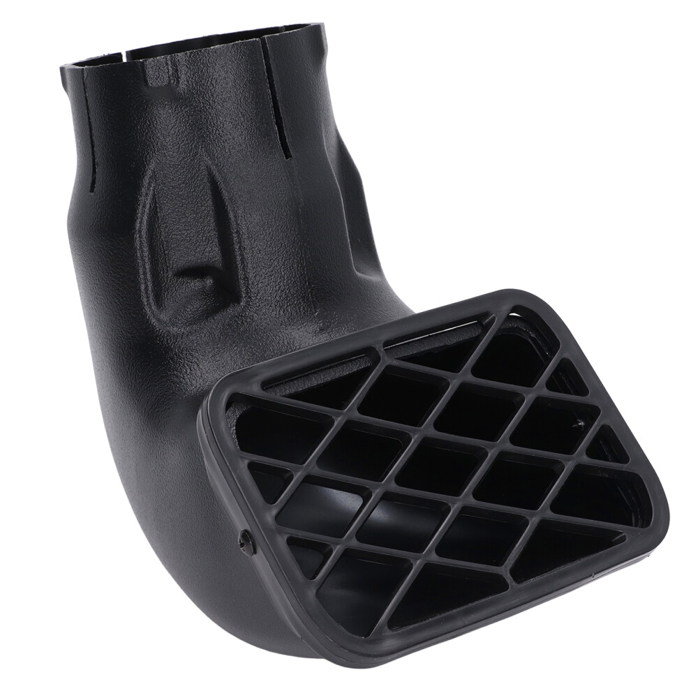 Lldpe Plastic 3.5In Universal Car Snorkel Head Air Intake Black 9491332935251