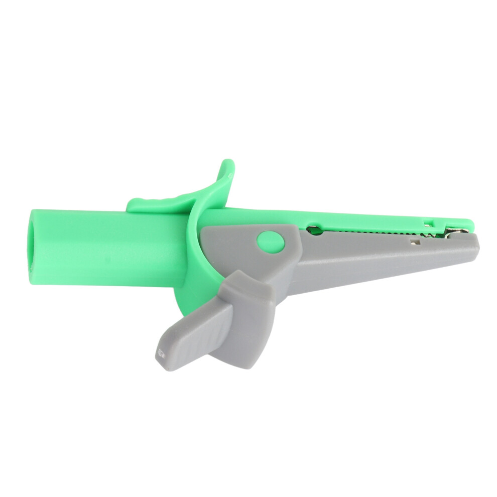Insulated Test Clamp 20Mm Opening, 600V/10A, Green 9371332935454
