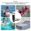 Manual Air Pump PVC with 3 Nozzles for Inflatable 3