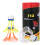 3pcs Nylon Badminton Shuttlecocks, White, Yellow, Orange, 7.5cm 3