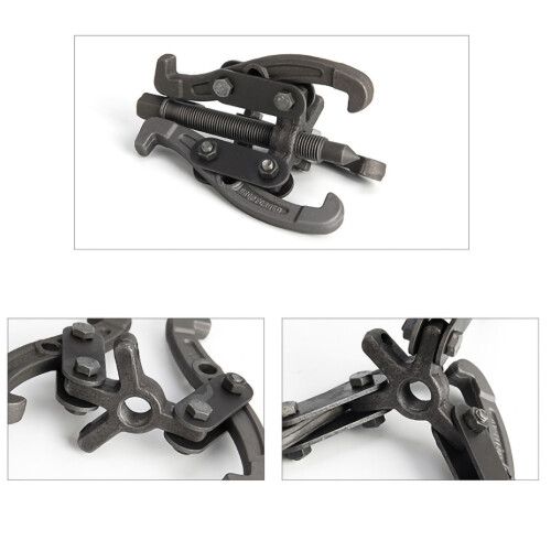 3 Jaw Gear Puller 100mm High Carbon Steel Bearings Removal Tool 2