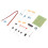 Kit analógico de velas electrónicas 42x33mm DC 5V 13