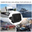 External Speaker for Two Way Radio, 8Ω 3W Black Replacement 9