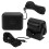 External Speaker for Two Way Radio, 8Ω 3W Black Replacement 4