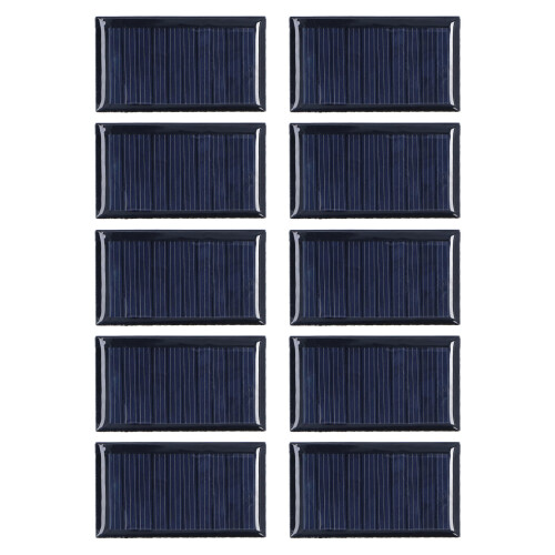 10pcs 5V 0.15W Solar Cell Module for Weatherproof Science Kits 1