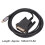Cable USB-C 3.1 a DVI de 190 cm, tipo-C a DVI transparente. 3
