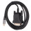 Cable USB-C 3.1 a DVI de 190 cm, tipo-C a DVI transparente. 9