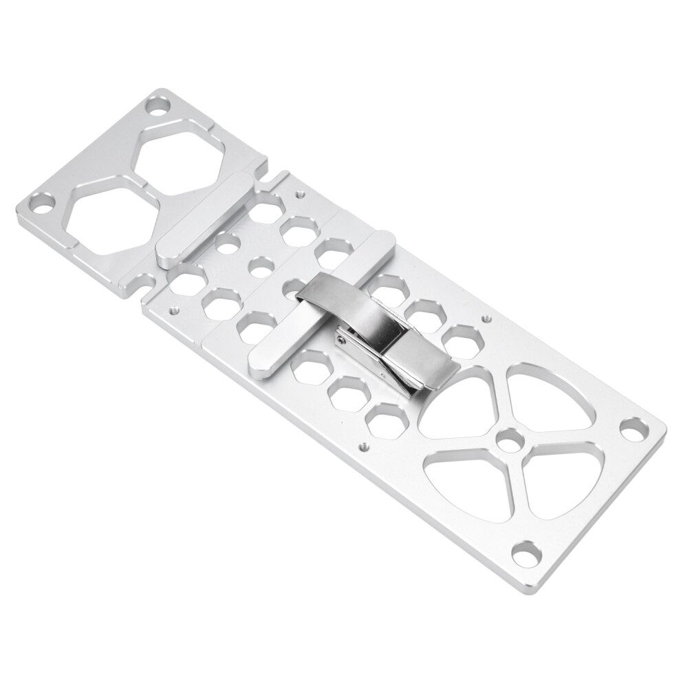 90 Degree Guide Rail Clamp Aluminum Alloy Stainless Steel Â 260 X 88 X 8Mm 8331332948923