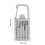 Outdoor 12-in-1 Keychain Multitool Durable Stainless Steel Design 7