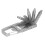 Outdoor 12-in-1 Keychain Multitool Durable Stainless Steel Design 4