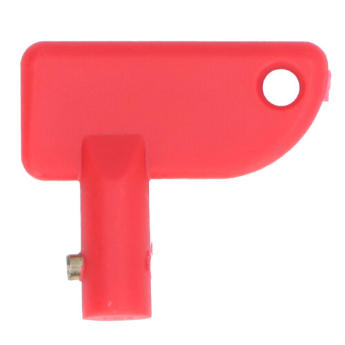 2 pezzi isolatore di stacco per batteria rosso mini 47x43 mm 2