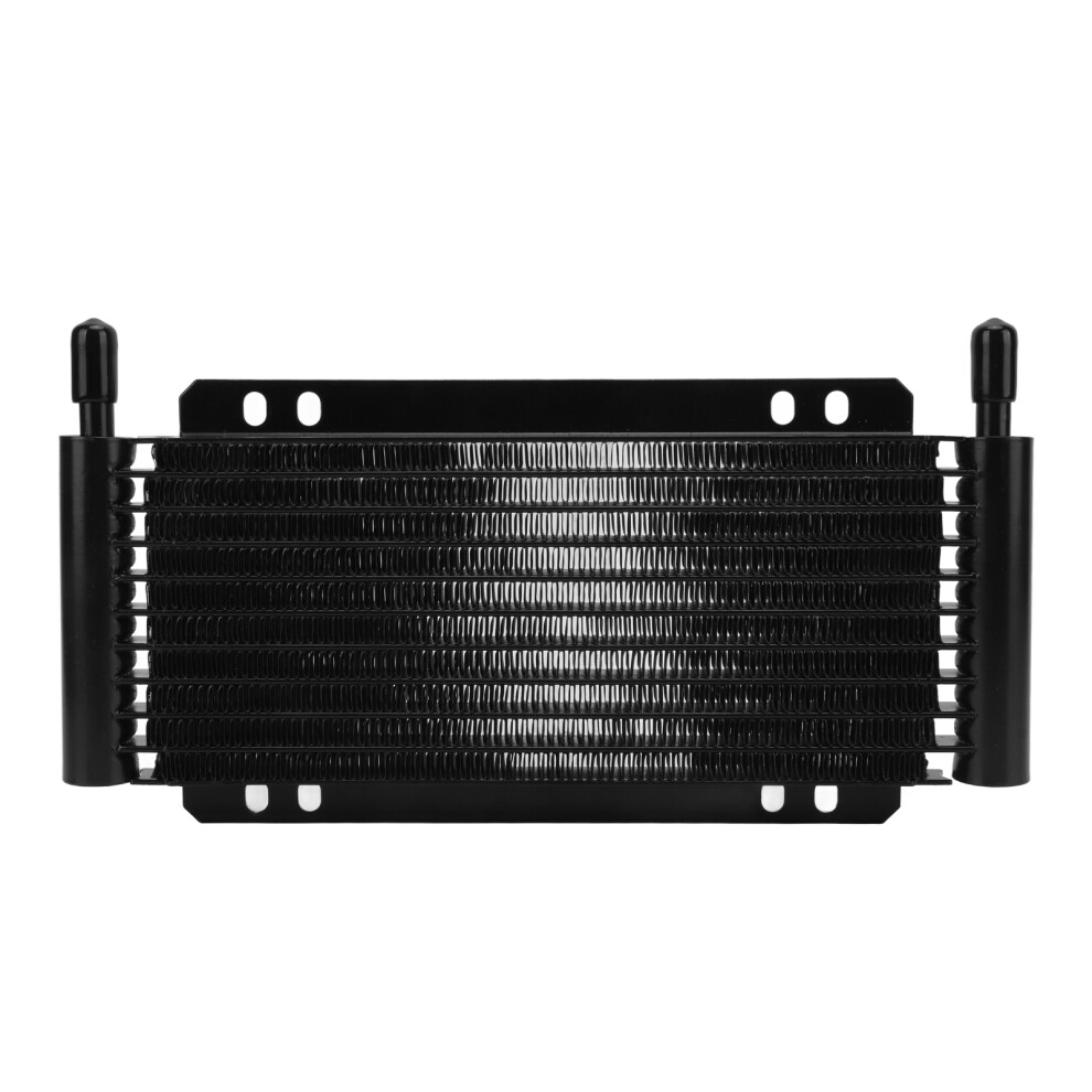 Aluminium 11-Row Oil Cooler For Pickups, Vans & Trailers Black 7651332951091