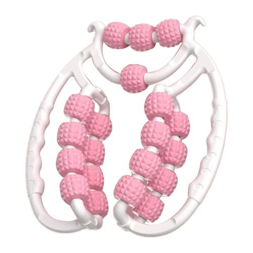 20 Wheels Muscle Roller Massager Plastic 70 cm+ 1