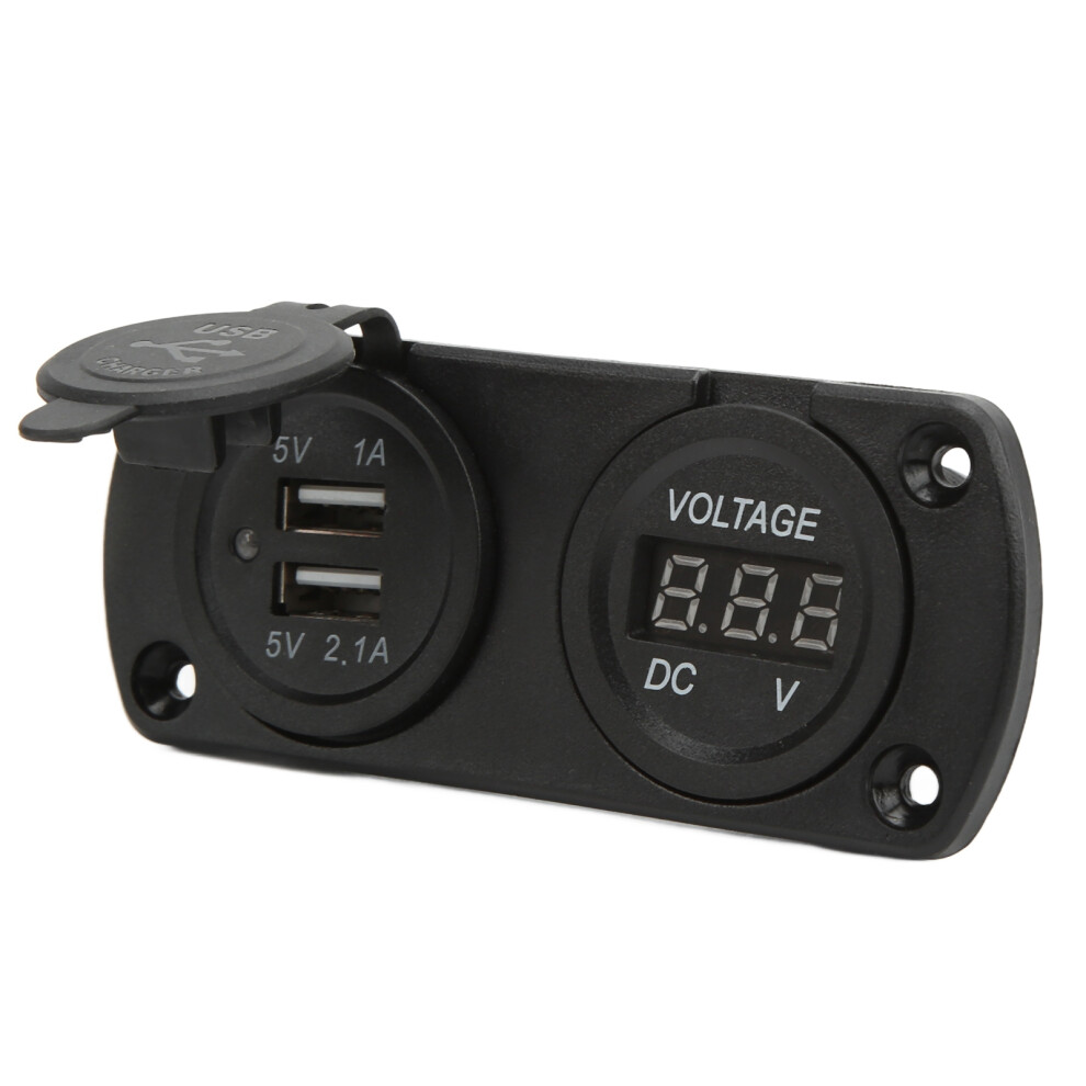 Smart Chip Car Charger 12Â24V Dual Usb With Battery Voltage Monitoring 3441332953393
