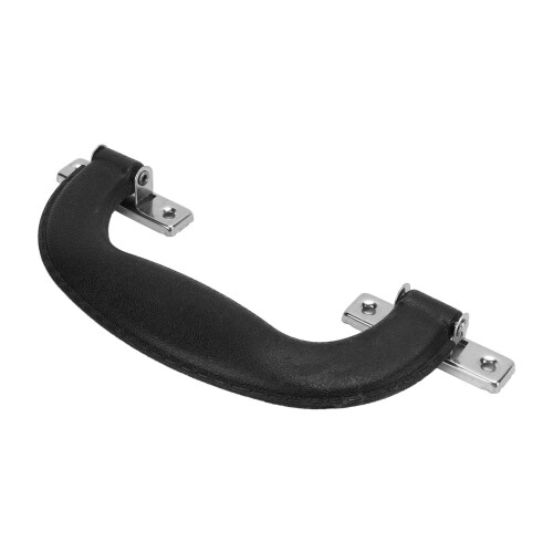 Durable Vintage Plastic Luggage Handles 5Pcs Ergonomic Design Black 2
