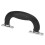 Durable Vintage Plastic Luggage Handles 5Pcs Ergonomic Design Black 4