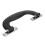 Durable Vintage Plastic Luggage Handles 5Pcs Ergonomic Design Black 12