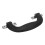 Durable Vintage Plastic Luggage Handles 5Pcs Ergonomic Design Black 10