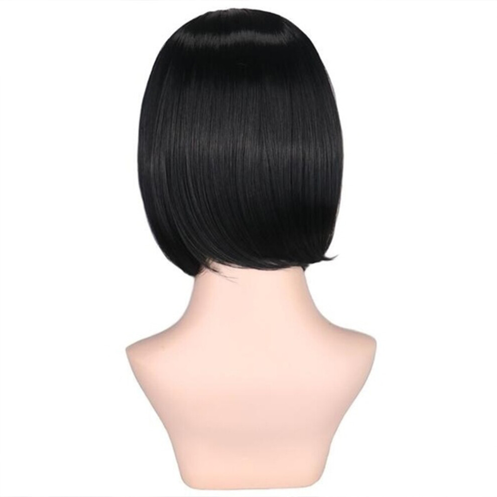 Human Hair Bob Wig for Women, 35cm, Thick, Heat-Resistant
