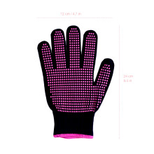 Silicone Bead Gloves Non-Slip Ideal for Hair Dryers & Curling Irons