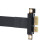 Câble d’extension PCIe 3.0 à 90 8 Gbps 20 cm noir 1X-1X 7
