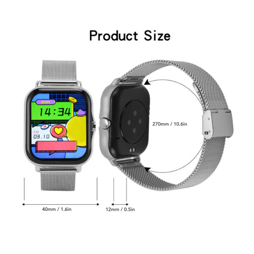 Y13 Smart Watch 180mAh 1.69in IP68 nero 1