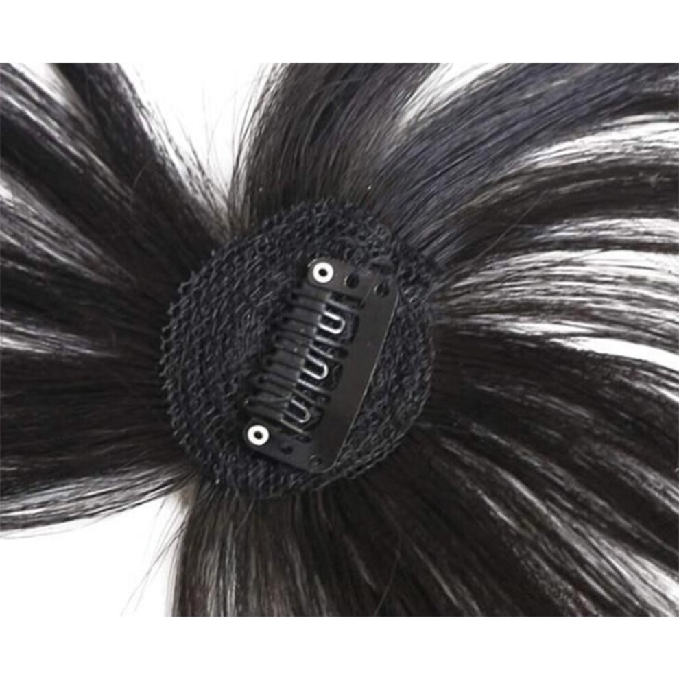 Unisex Seamless Hair Solution: 3D Air Bangs Topper For Fuller Look