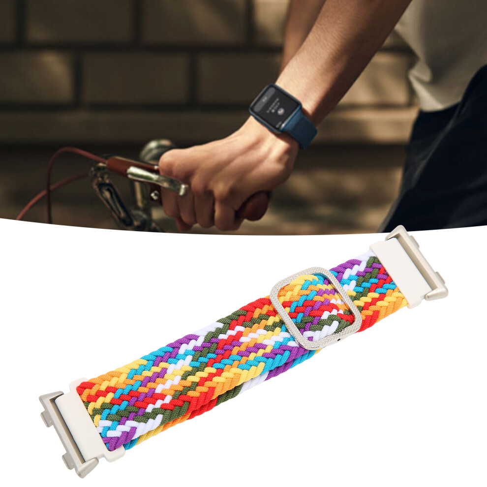 Adjustable Smartwatch Strap For Oppowatch 2 46Mm Knitting Elastic Loop-Watchband 7891332960963
