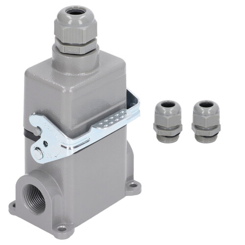 HDC-HE-006-4-PG13.5 16A connettore in alluminio IP65 1