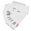 Carte perforée pour machine à tricoter n 1-20, perforation de précision, douce et durable 14